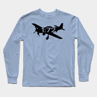 1:72 Plane (light colors) Long Sleeve T-Shirt